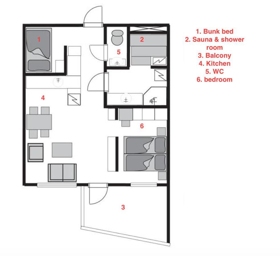 Tahko Chalet B 601 Lejlighed Eksteriør billede